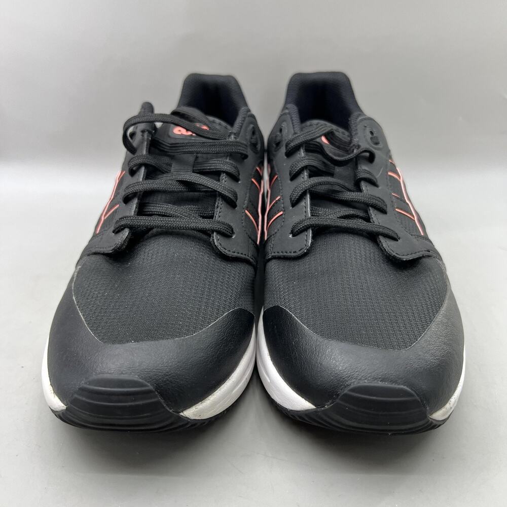 Asics Tiger GelSaga Sou Running Shoes Women Size 10 Black Pink Comfort Sneakers - Picture 2 of 8
